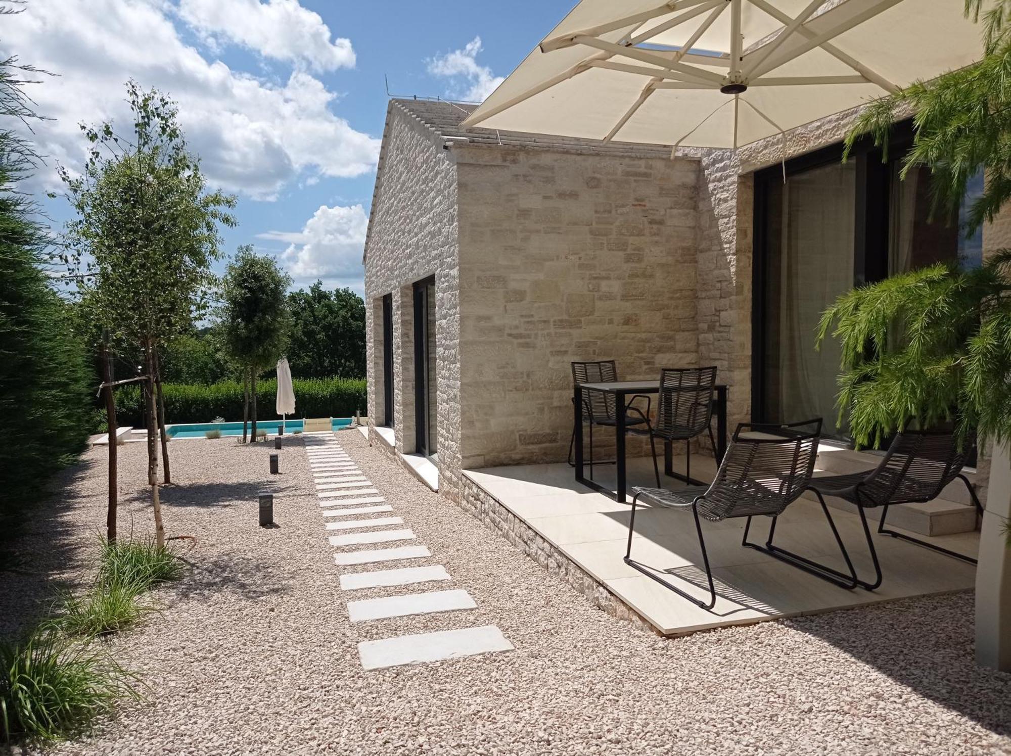 فيلا Terra Histria - Boutique Stone House Oprtalj المظهر الخارجي الصورة